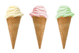 Three Ice Creams