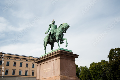 King Carl XIV Johan Statue