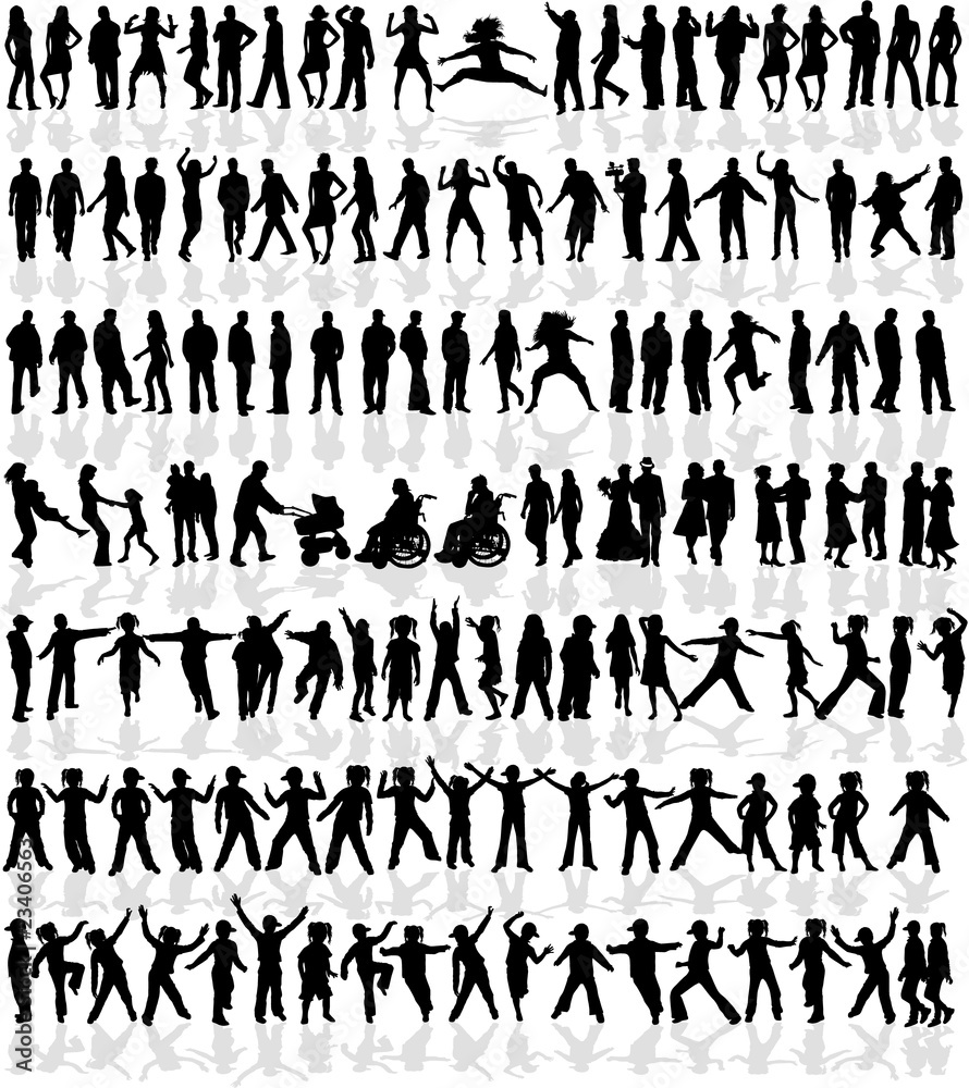 Large collection of people - 140 profiles Large collection of people - 140 profiles