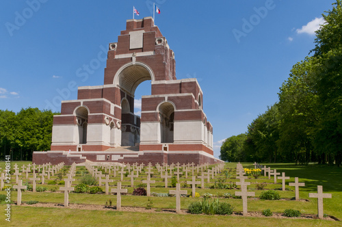 Le mémorial franco-britannique de Thiepval (Bataille de la Somme photo