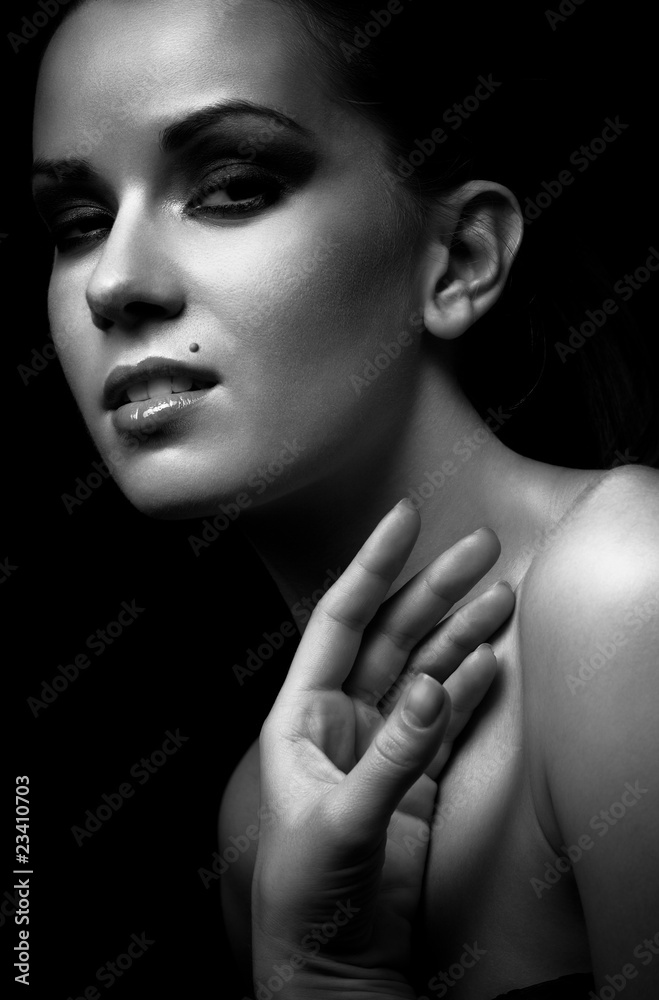 Young woman portrait Young woman portrait