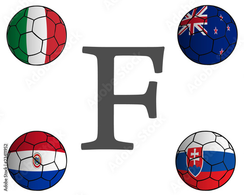 Grupo F Mundial Fútbol