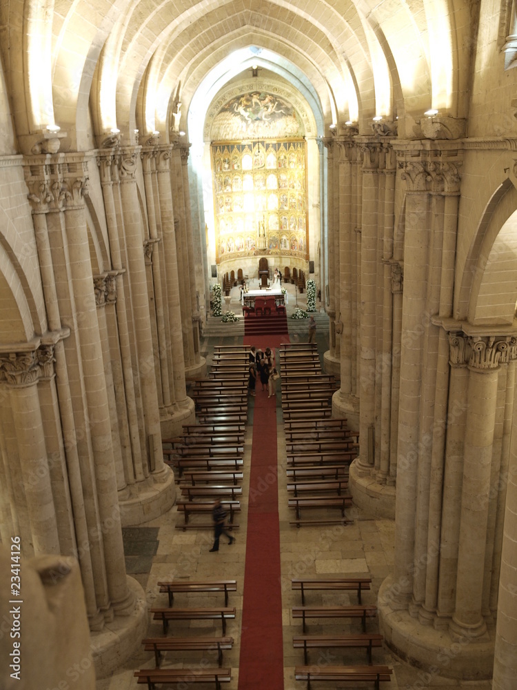 Obraz premium Interior de la Catedral Vieja de Salamanca