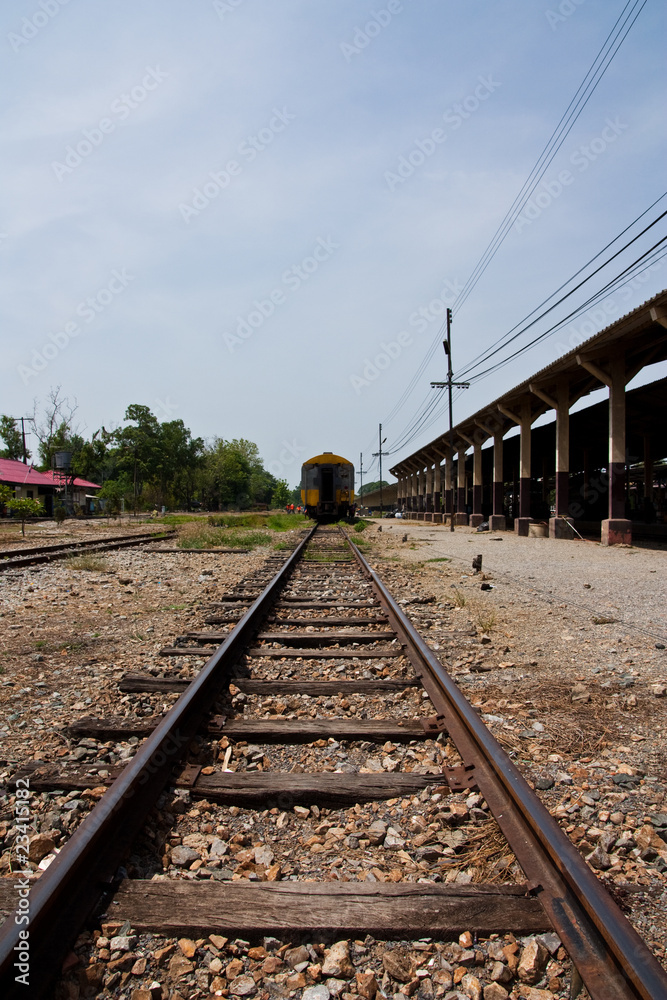 Naklejka premium Railway Track