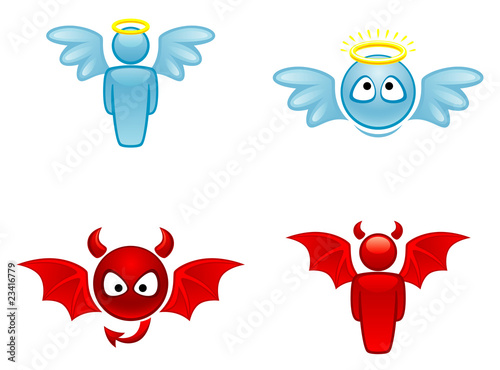 angel and devil