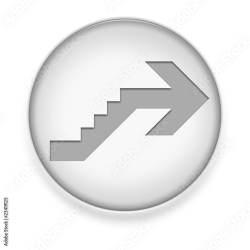 Free Download White Button / Icon 