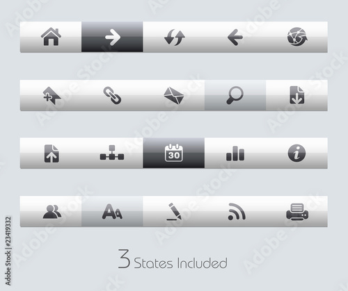 Navigation / The EPS includes 3 states in different layers