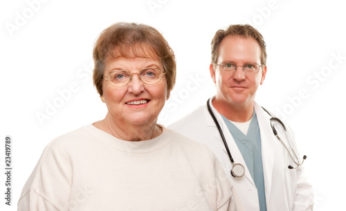 Smiling Senior Woman with D...