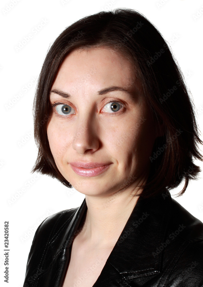 portrait of caucasian woman portrait of caucasian woman