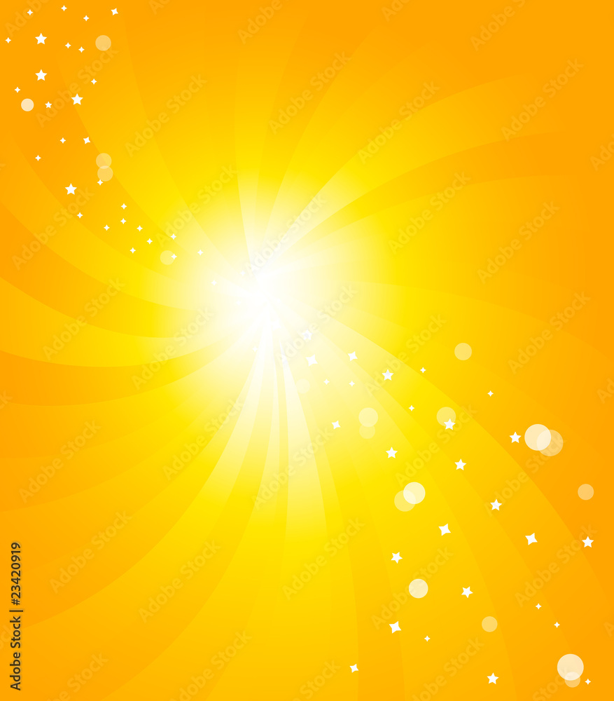 Obraz premium Vector orange background