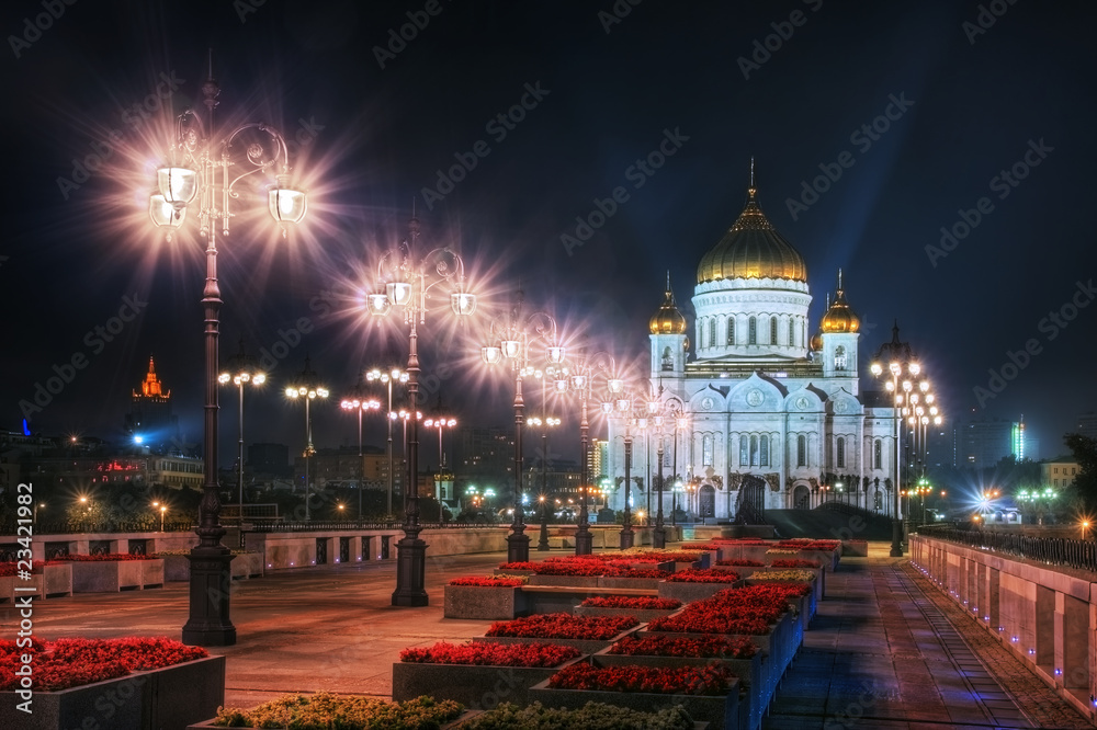 Obraz premium Cathedral of Christ the Saviour church.
