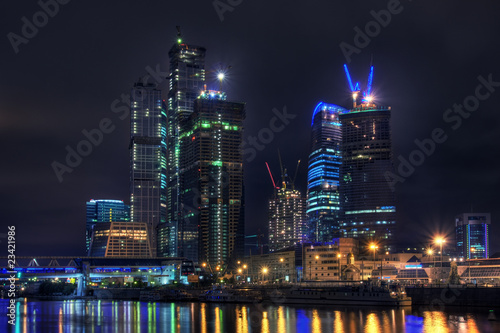 Skyscrapers in Moscow © zheltikov