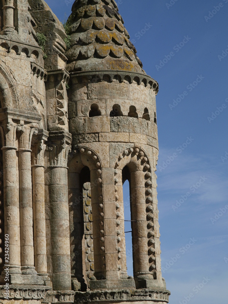 Detalle del cimborrio de la Catedral Vieja de Salamanca