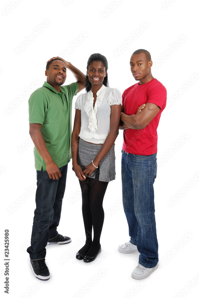 Three young people Three young people
