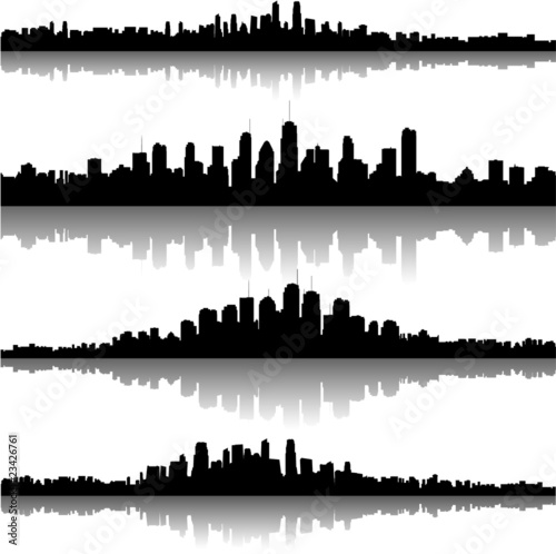 Vector cityscapes