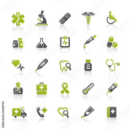 Green Black Website Icons