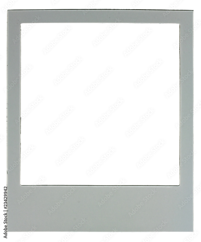 cadre photo polaroïd, fond blanc Stock Photo | Adobe Stock