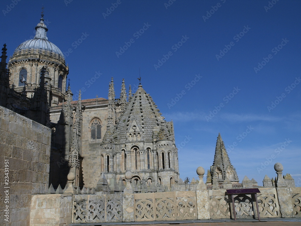 Cimborrios de las catedrales de Salamanca