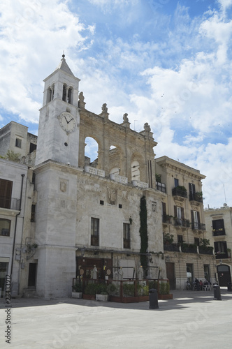 Mercantile Square. Bari. Apulia.