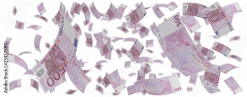 Five hundred euros rain