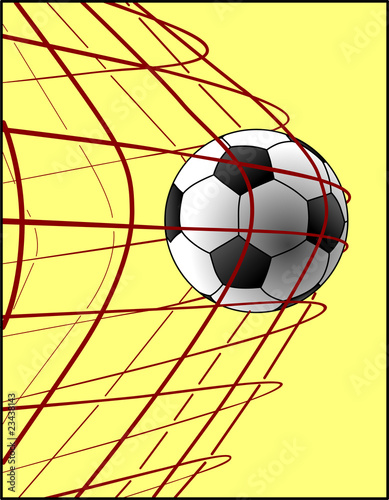 Ball im Netz