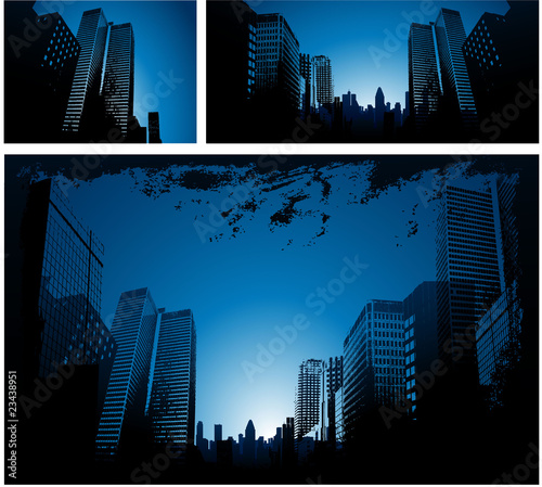 Downtown city