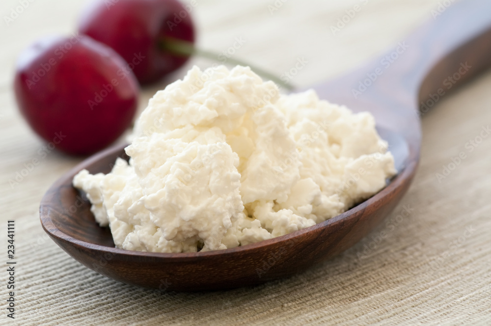 Quark mit Kirschen Quark mit Kirschen