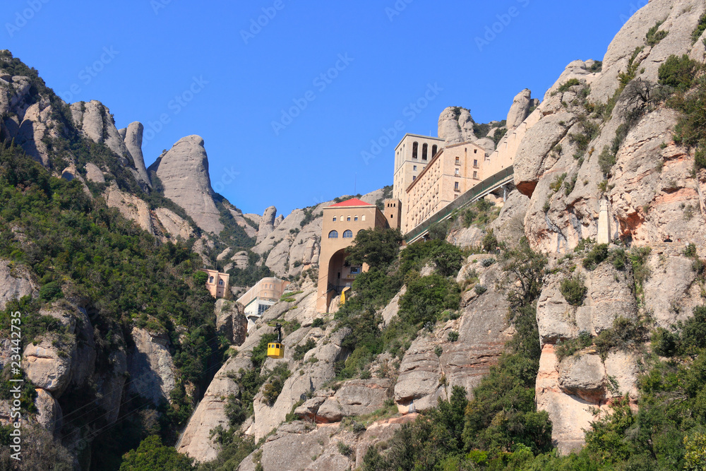 Montserrat monastery (Catalonia, Spain)
