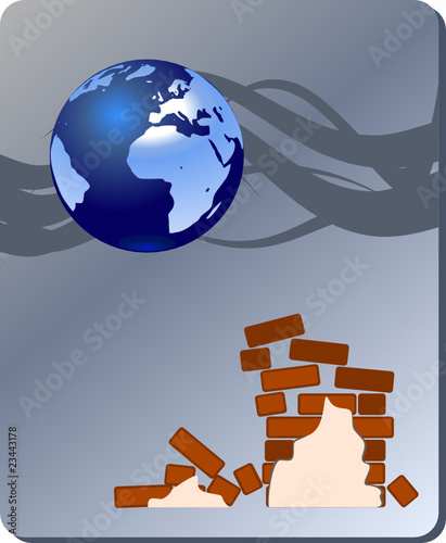 Danger nature - earthquake