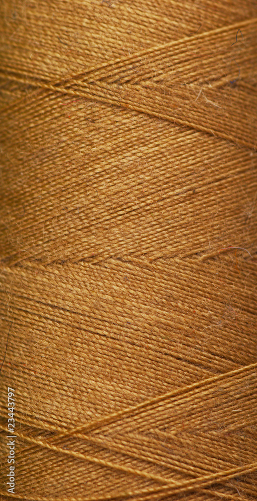 Fototapeta premium spool of thread macro texture