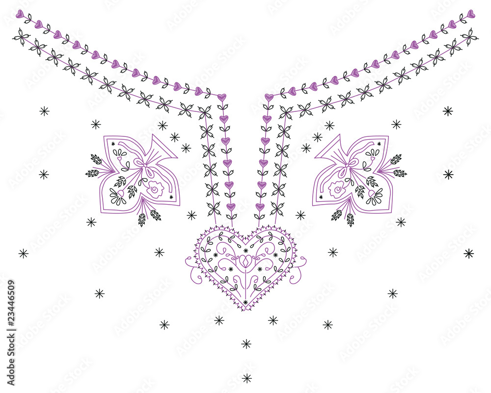 Neckline Chandelier Necklace