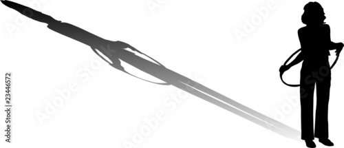 woman vector silhouette