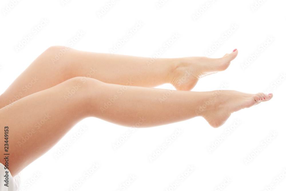 Long pretty woman legs Long pretty woman legs