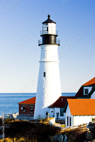 Portland Head Lighthouse  Maine  USA