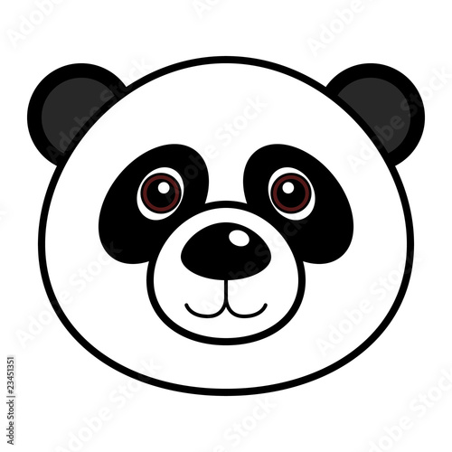 Cute Panda Vector © leremy