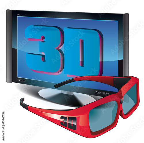TV PLASMA - LED - LCD avec lunettes 3D