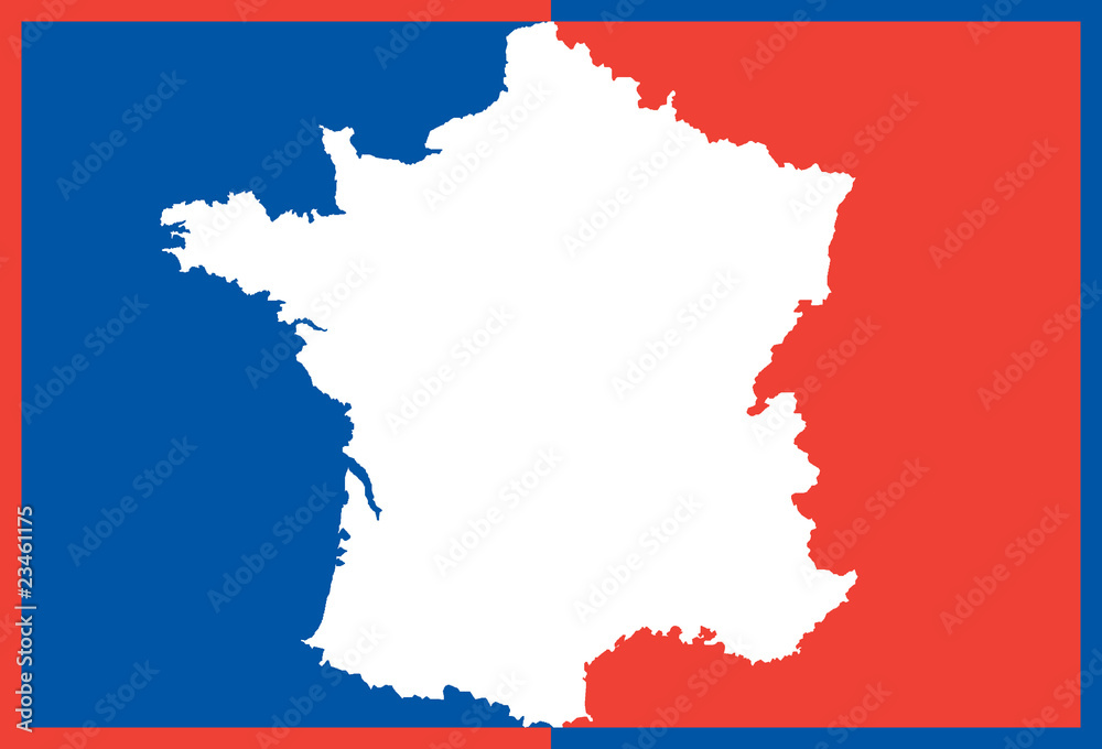 Fototapeta premium Logo 3 France
