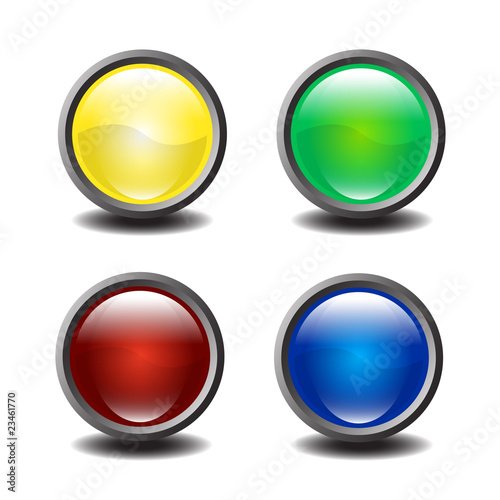 Free Download glossy icon graphic elements - GFXLoad