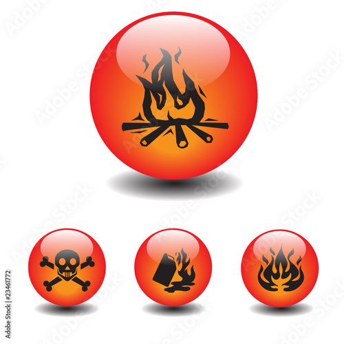 fresh icon vector danger element