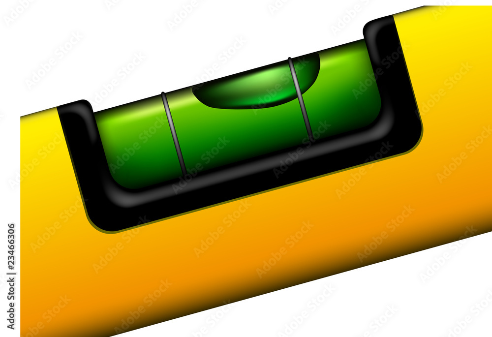 Wasserwaage schräg