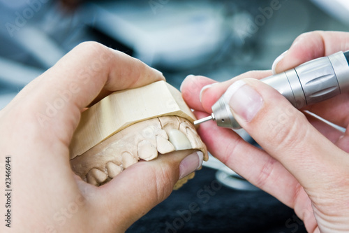 female orthodontist working photo