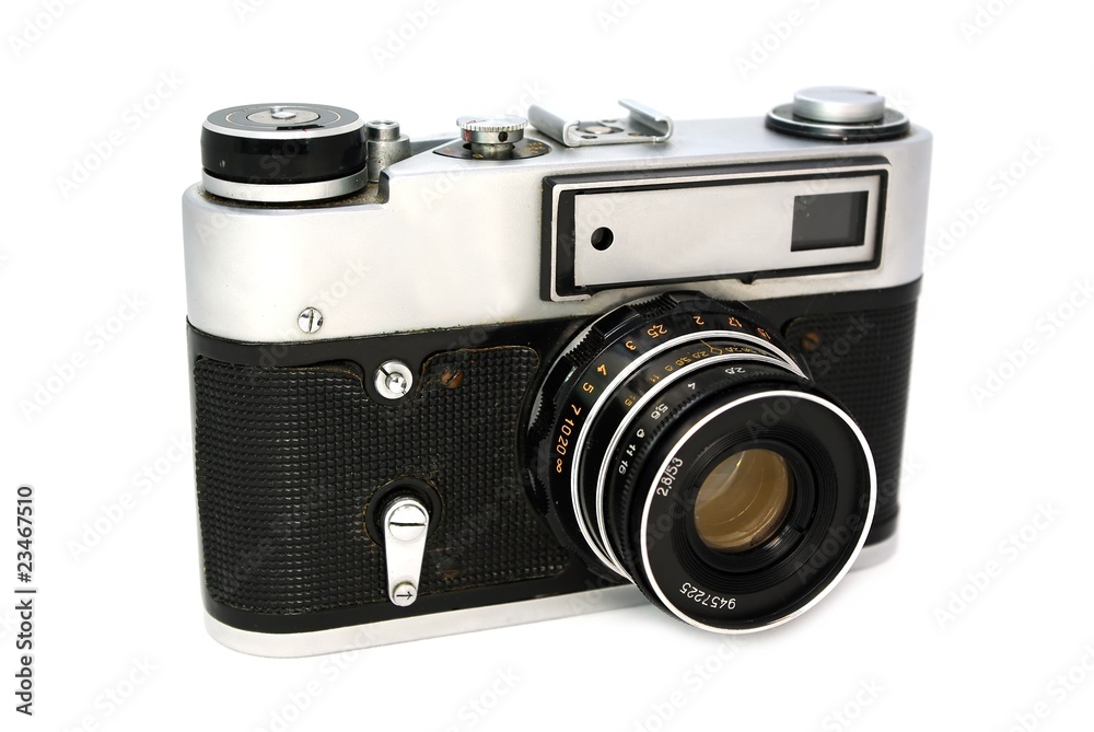 Old 35mm photo camera