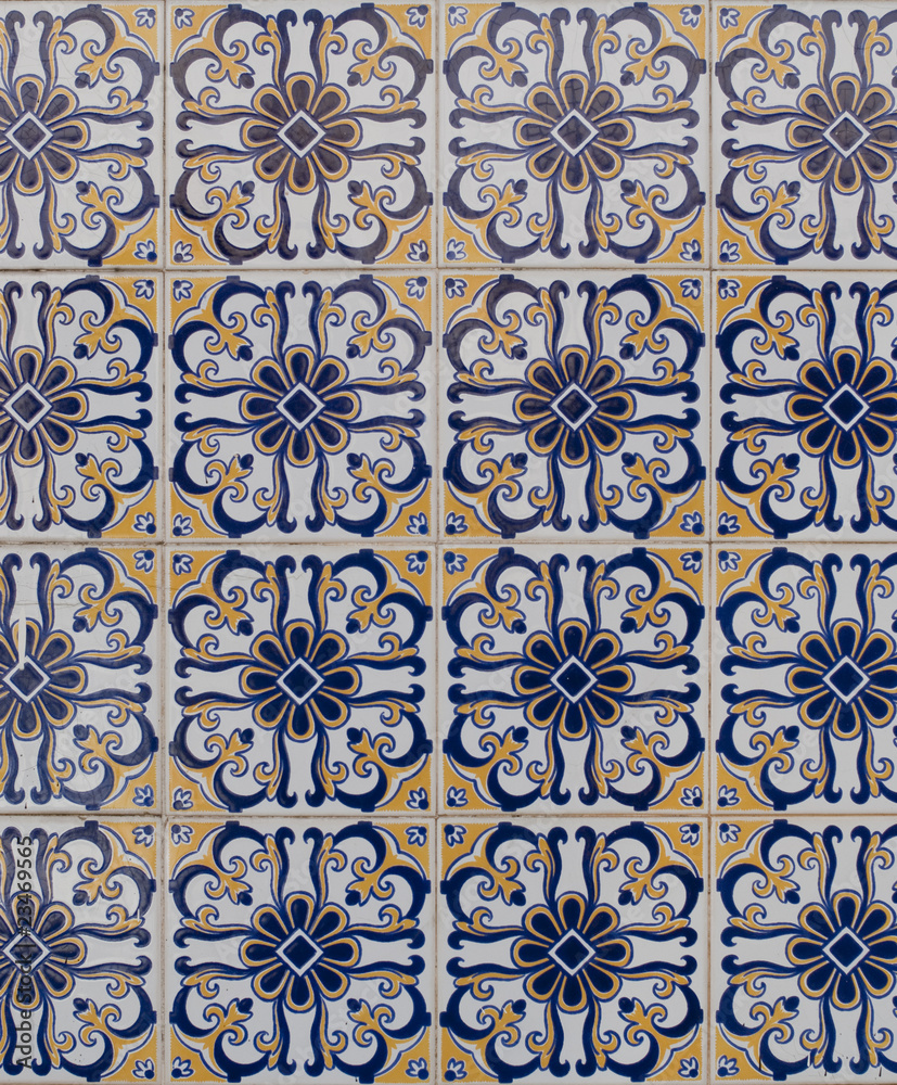 Portuguese glazed tiles 194