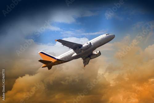 Flugzeug - Business - Logistik