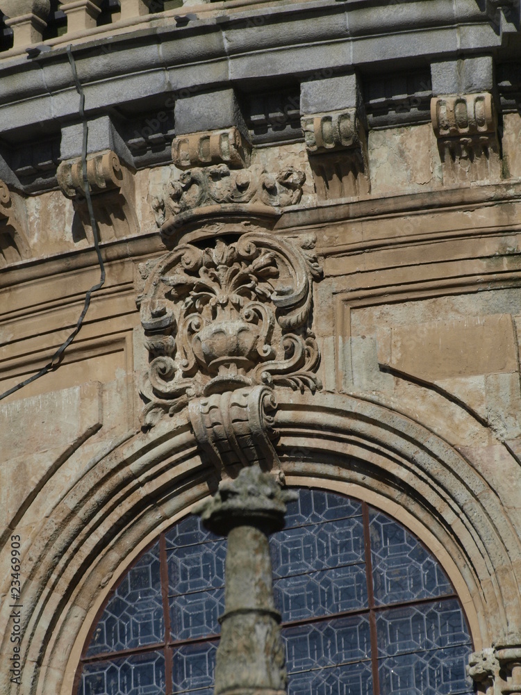 Vidriera de la Catedral Nueva de Salamanca Vidriera de la Catedral Nueva de Salamanca