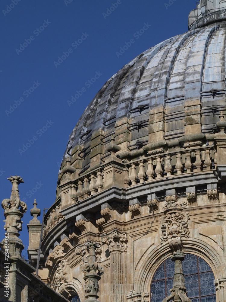 Fototapeta premium Detalle del cimborrio de la Catedral Nueva de Salamanca