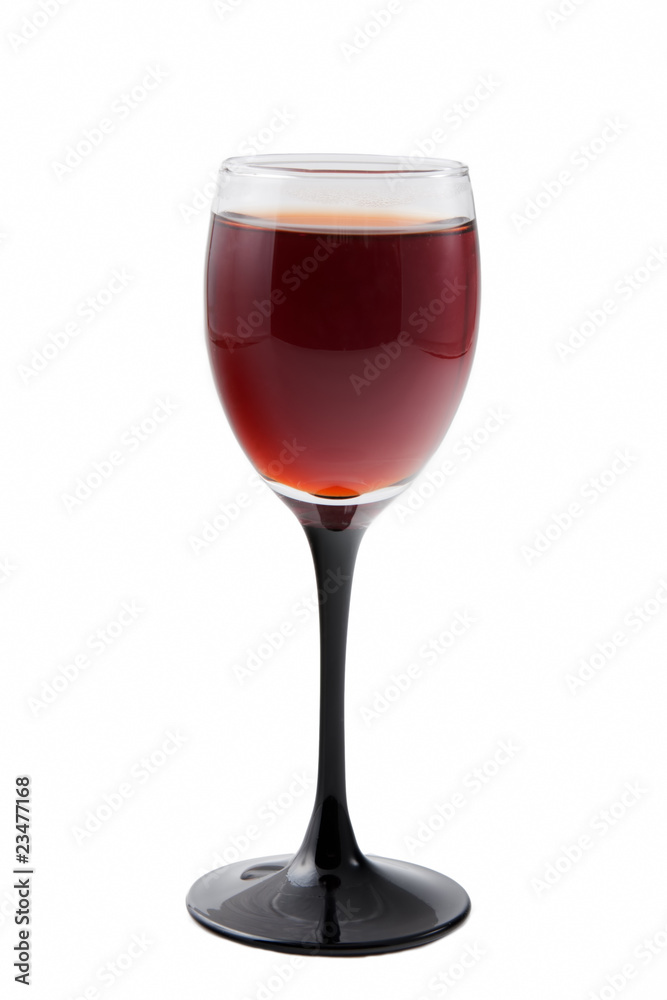 black glass on a white background black glass on a white background
