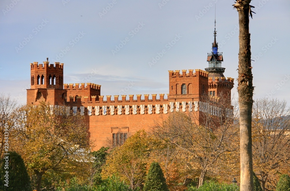 Naklejka premium chateau des trois dragons à Metz
