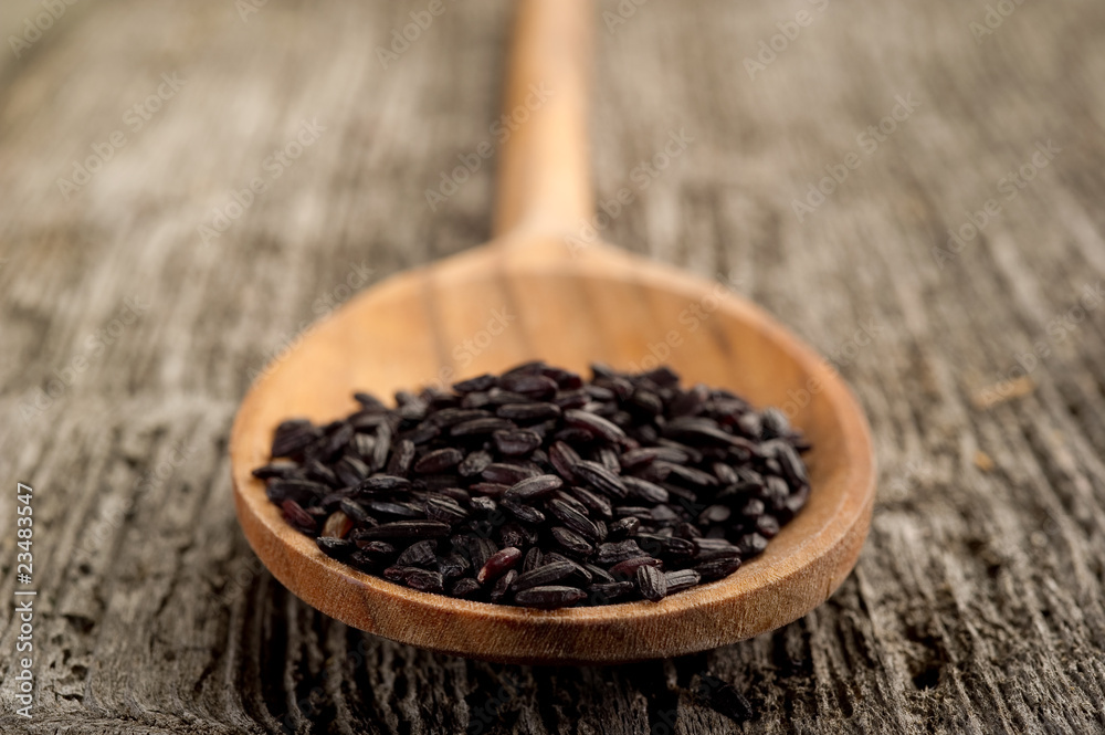 black chinese rice - riso nero cinese black chinese rice - riso nero cinese