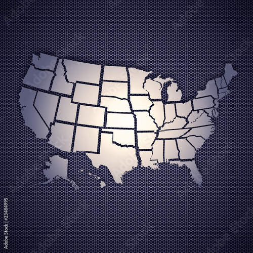 USA map